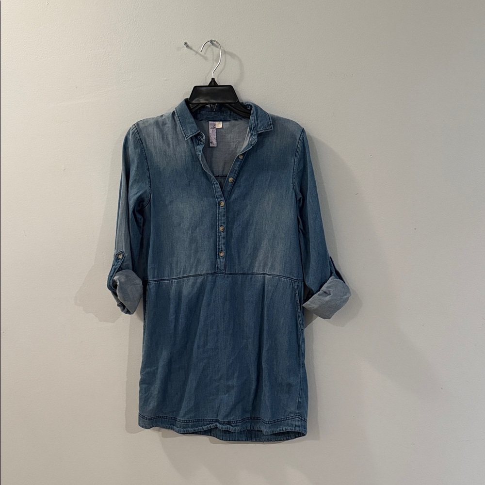 Alya Blue Denim Top